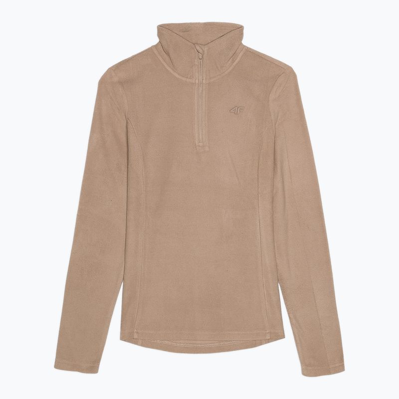 Női termo pulóver 4F F048 light brown
