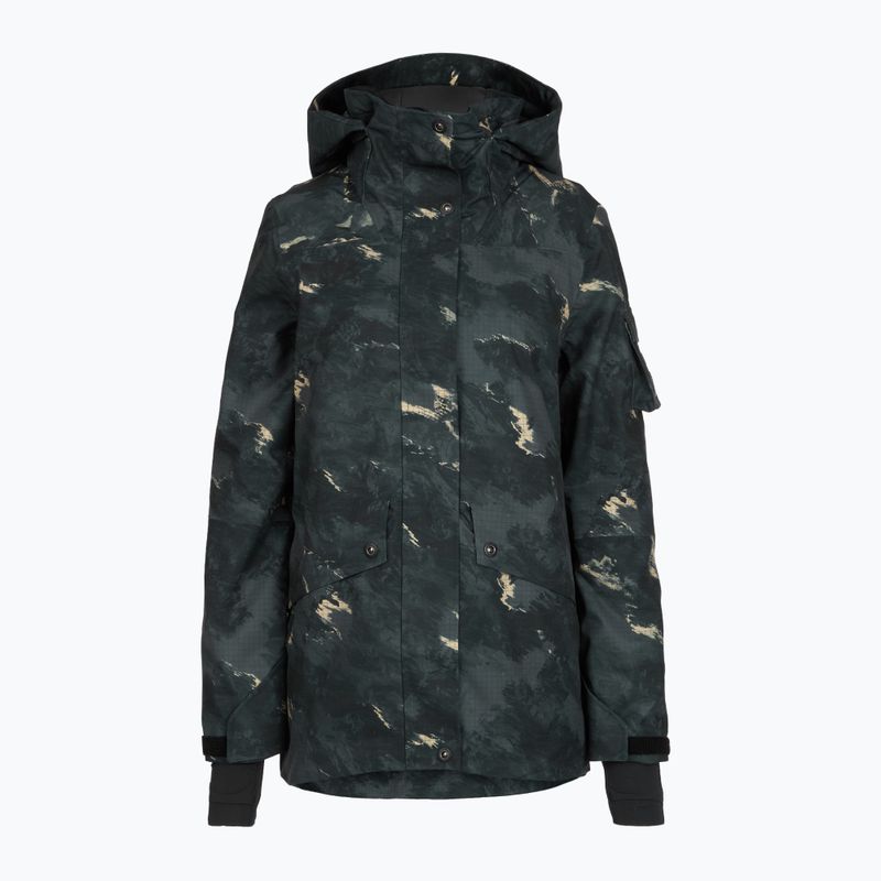 Női snowboard kabát 4F F586 multicolour allover