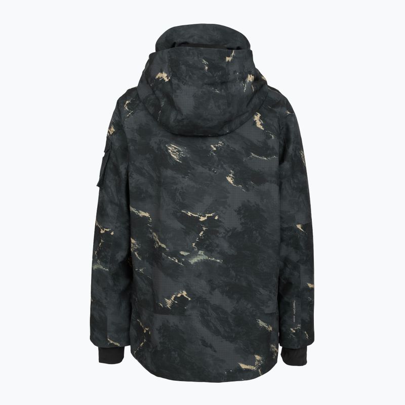 Férfi snowboard kabát 4F M509 multicolour allover 2