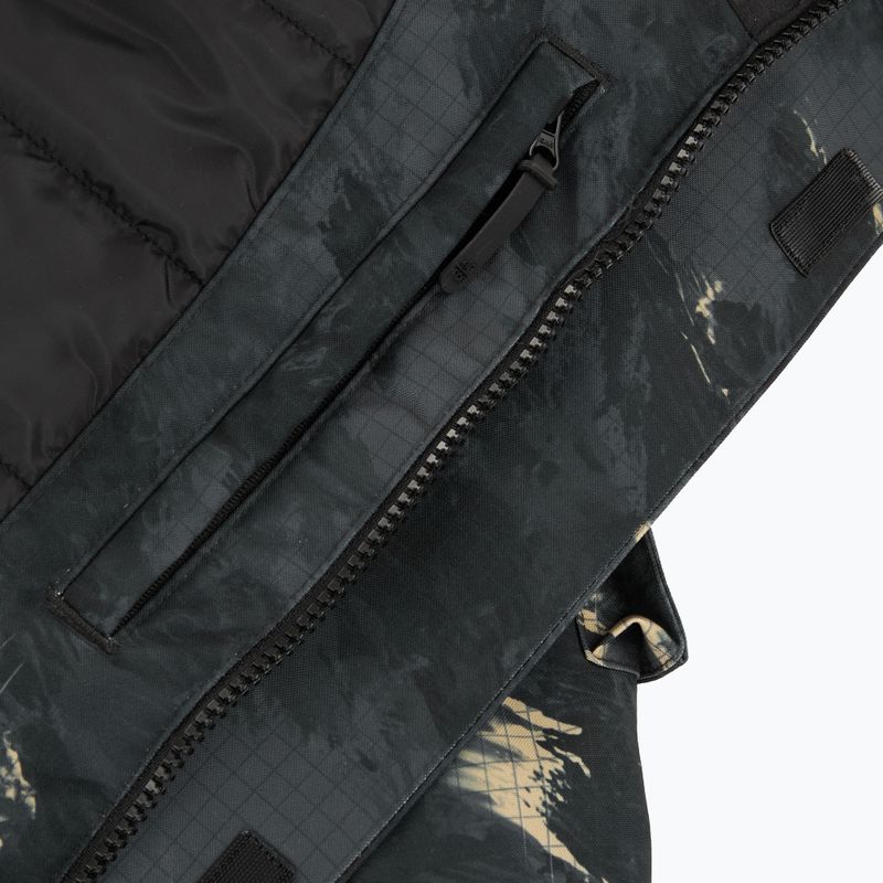 Férfi snowboard kabát 4F M509 multicolour allover 7