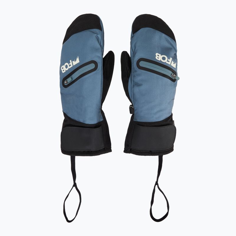 Női snowboard kesztyű 4F FNK F146 denim 4