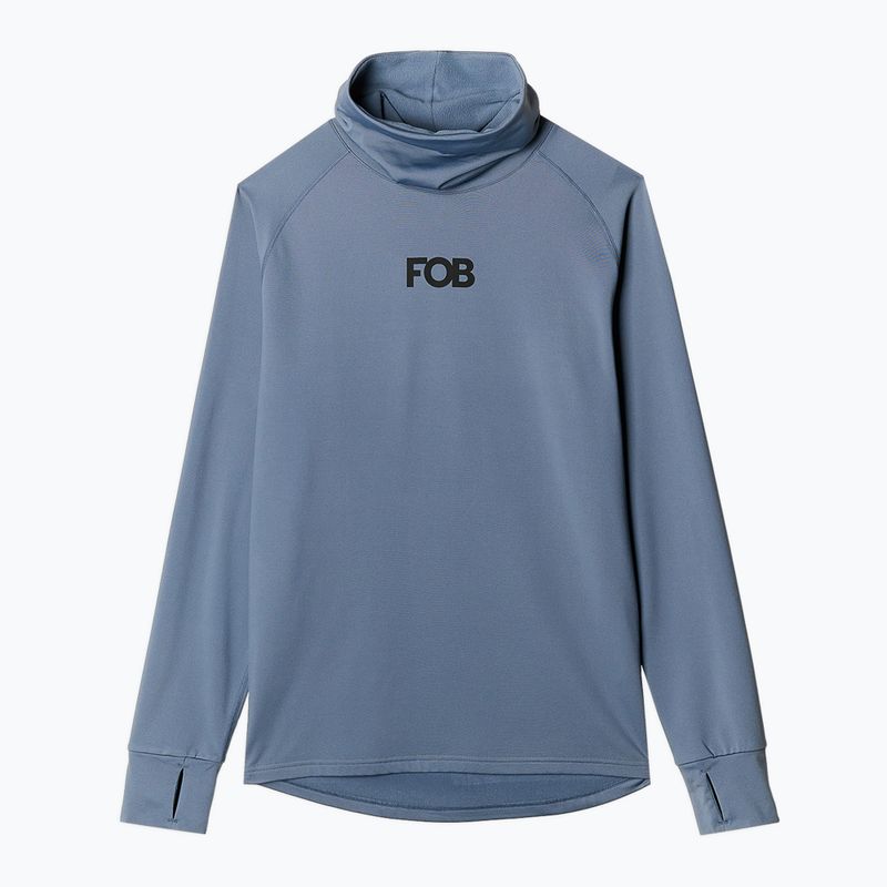 Férfi termo pulóver 4F M080 denim