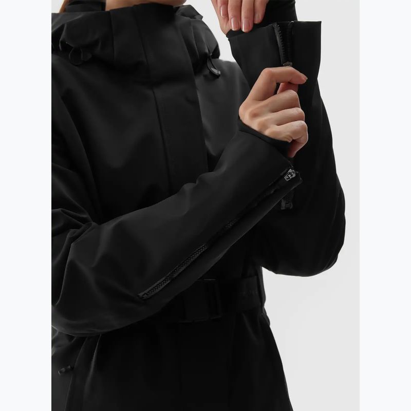 Női sídzseki 4F F0869 deep black 2