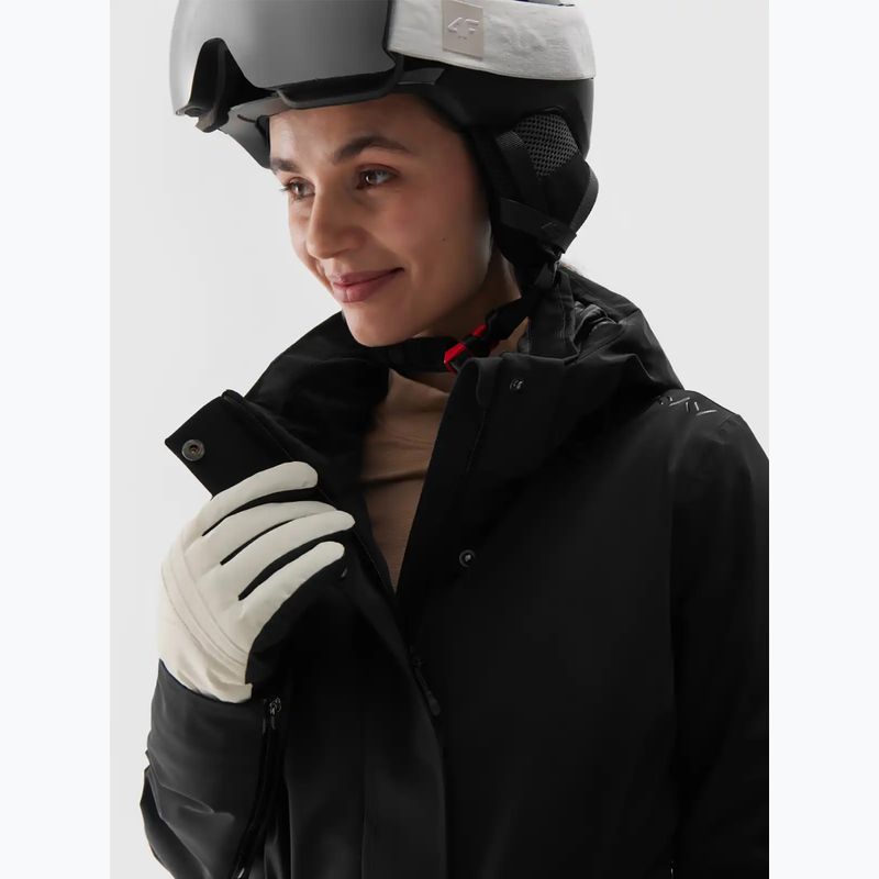 Női sídzseki 4F F0869 deep black 5