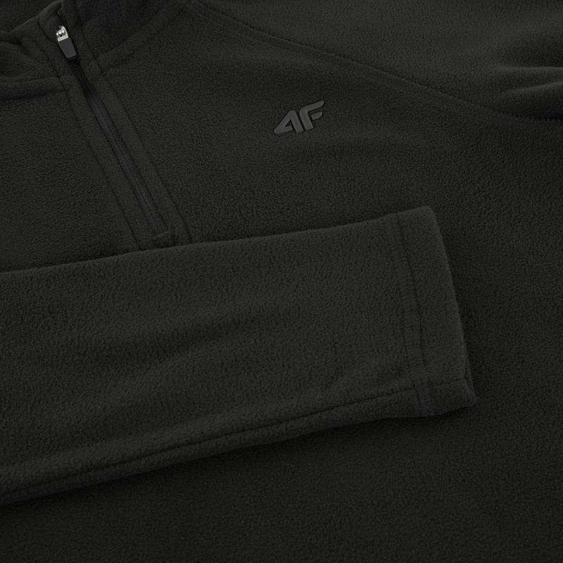 Gyerek polár pulóver 4F M058 deep black 5