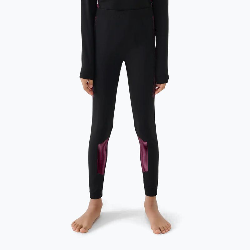 Gyerek thermo fehérnemű szett 4F F250 deep black 3