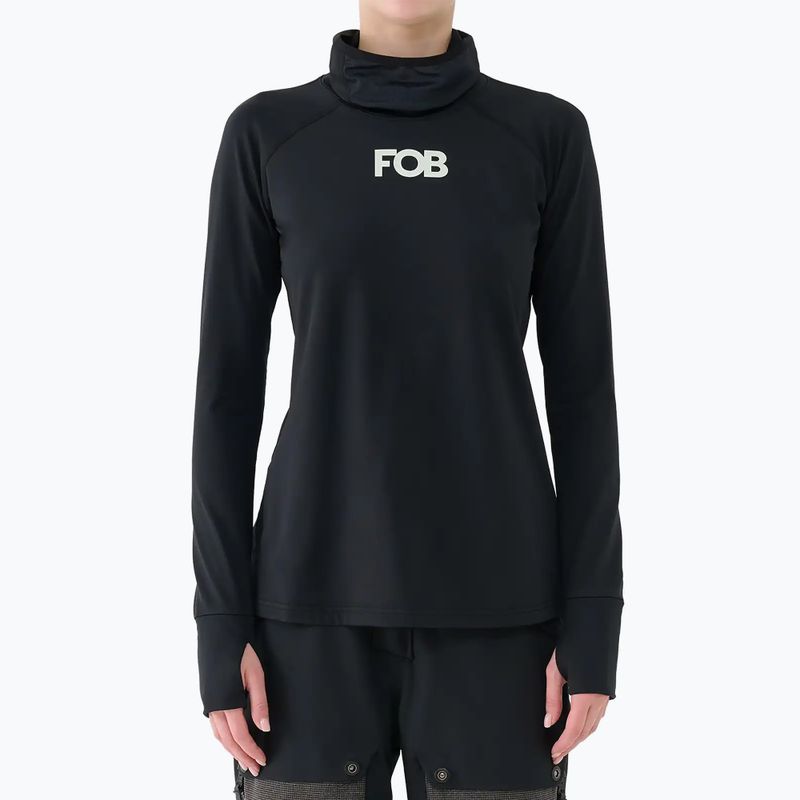 Női termoaktív pulóver 4F F086 deep black