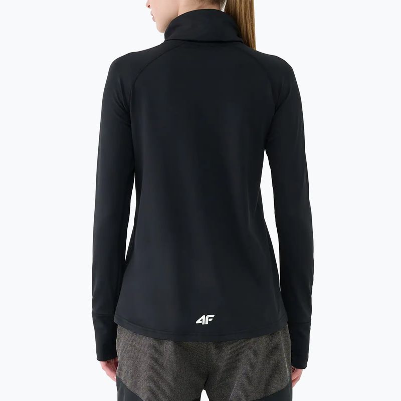 Női termoaktív pulóver 4F F086 deep black 2