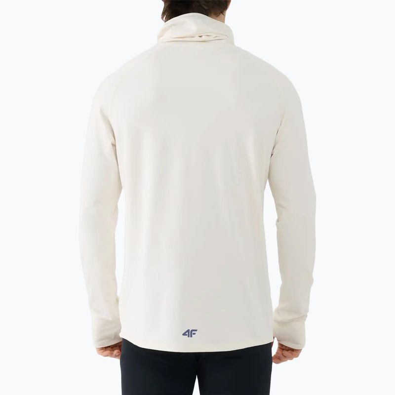 Férfi termoaktív pulóver 4F M089 broken off white 2