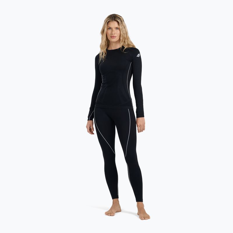 Női termoaktív pulóver 4F F203 deep black 7