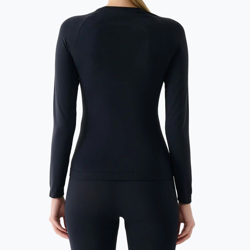 Női termoaktív pulóver 4F F220 deep black 2