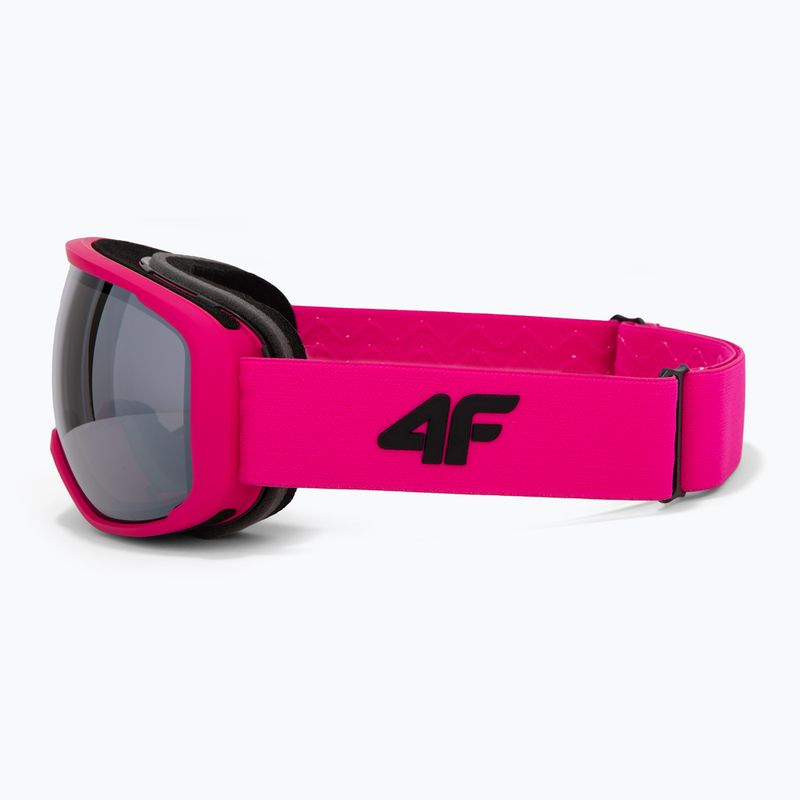 Gyerek síszemüveg 4F U067 hot pink neon 4