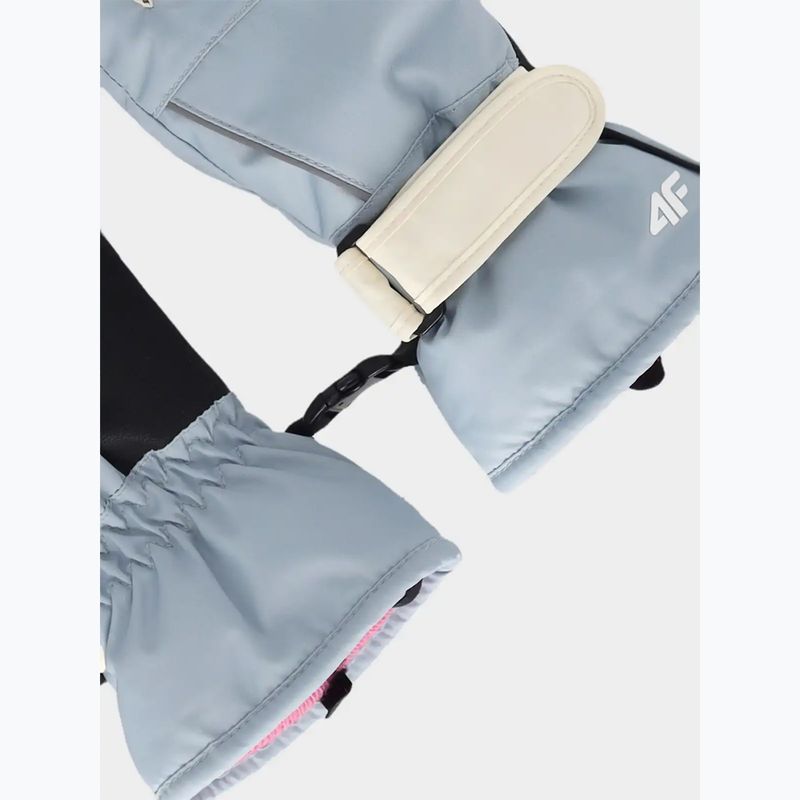 Gyerek síkesztyűk 4F Fnk U200 light blue 2