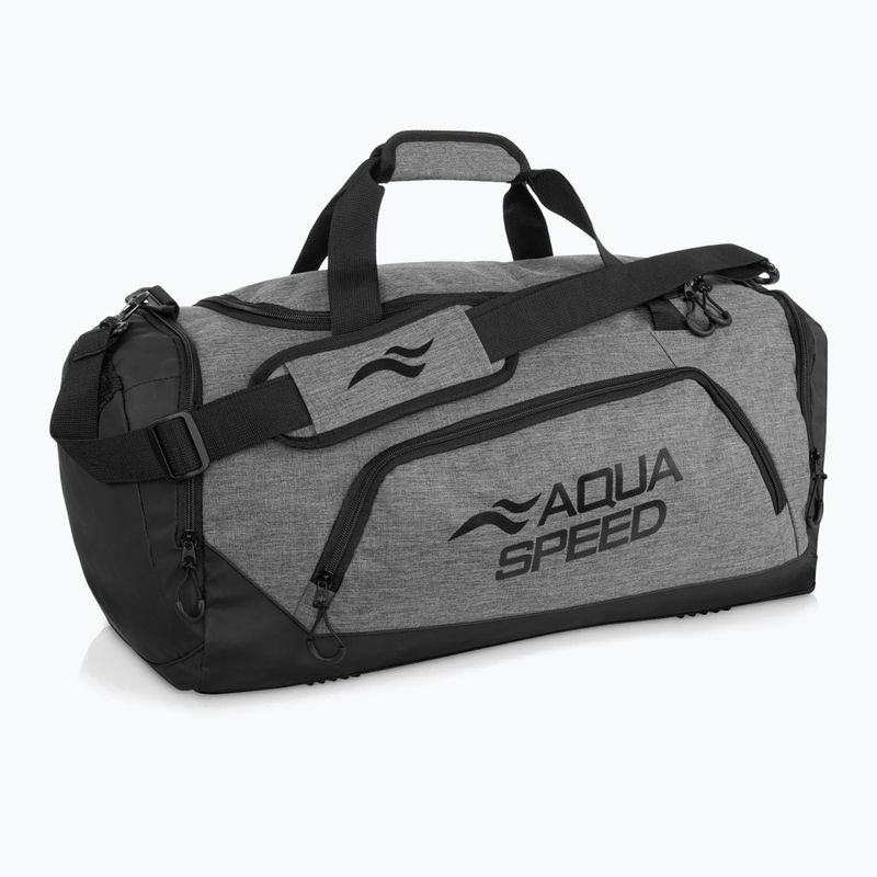 edzőtáska AQUA-SPEED 43 l szürke/fekete