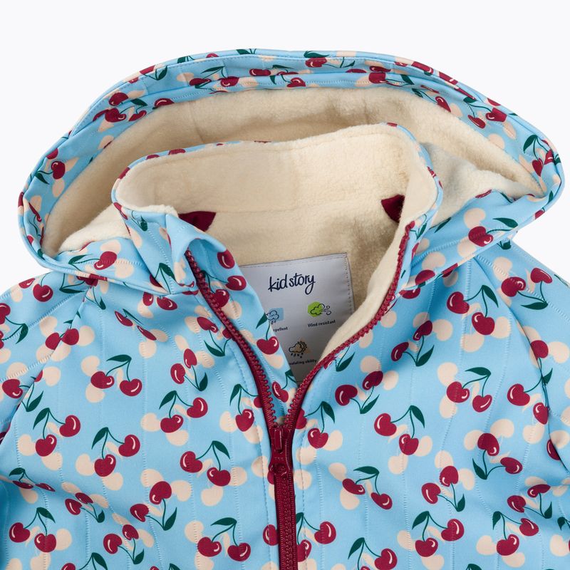 KID STORY gyermek termo kabát space cherry 3