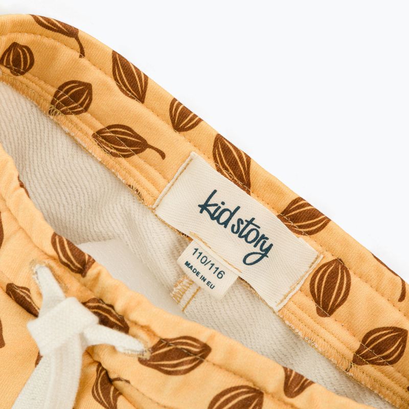 KID STORY Gyermek melegítőnadrág csokoládé 3