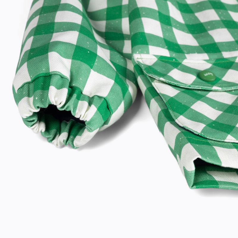 Gyerek dzseki KID STORY Wiatroszczelna i Wodoodporna green grid 3