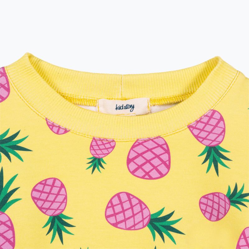 Gyerek szett KID STORY Pulóver és Rövidnadrág sweet pineapple 8