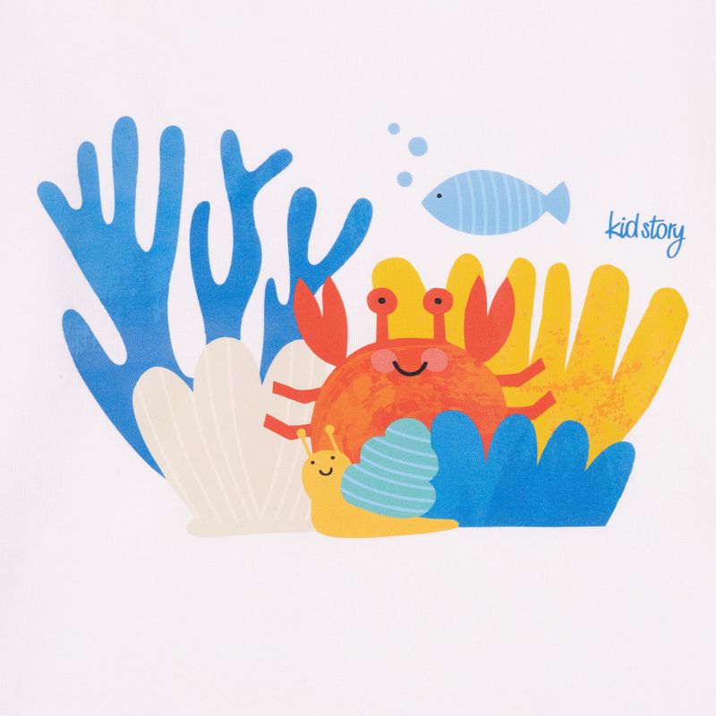 Gyerek póló KID STORY Bawełna organiczna underwater world 3
