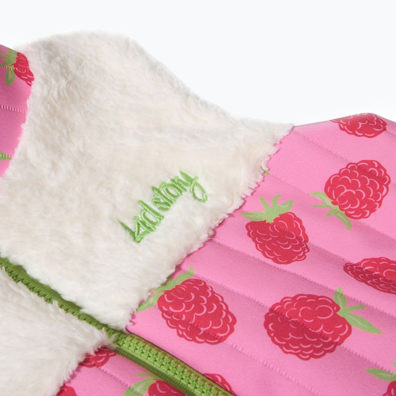 KID STORY gyermek trikó Teddy málna piros színben 3