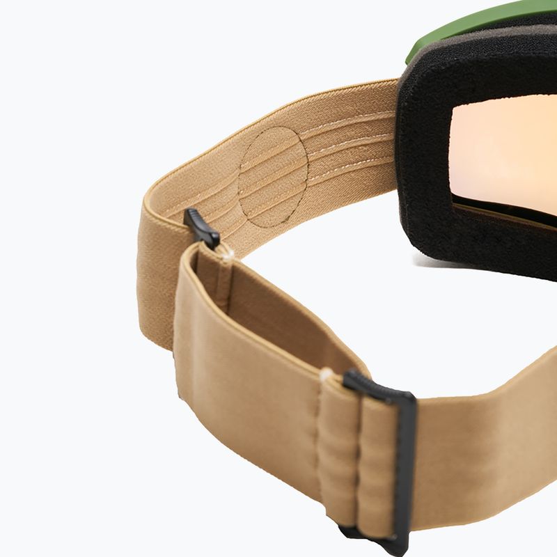 Síszemüveg IMX Peak green matt/sand/gold iridium/brown 5