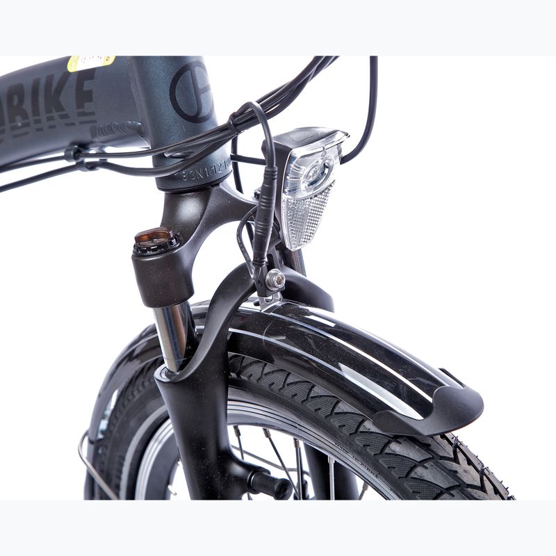 JOBOBIKE Sam 36V 13Ah 468Wh elektromos kerékpár, szürke 9