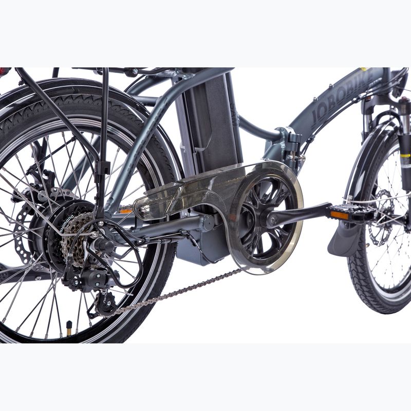 JOBOBIKE Sam 36V 13Ah 468Wh elektromos kerékpár, szürke 13