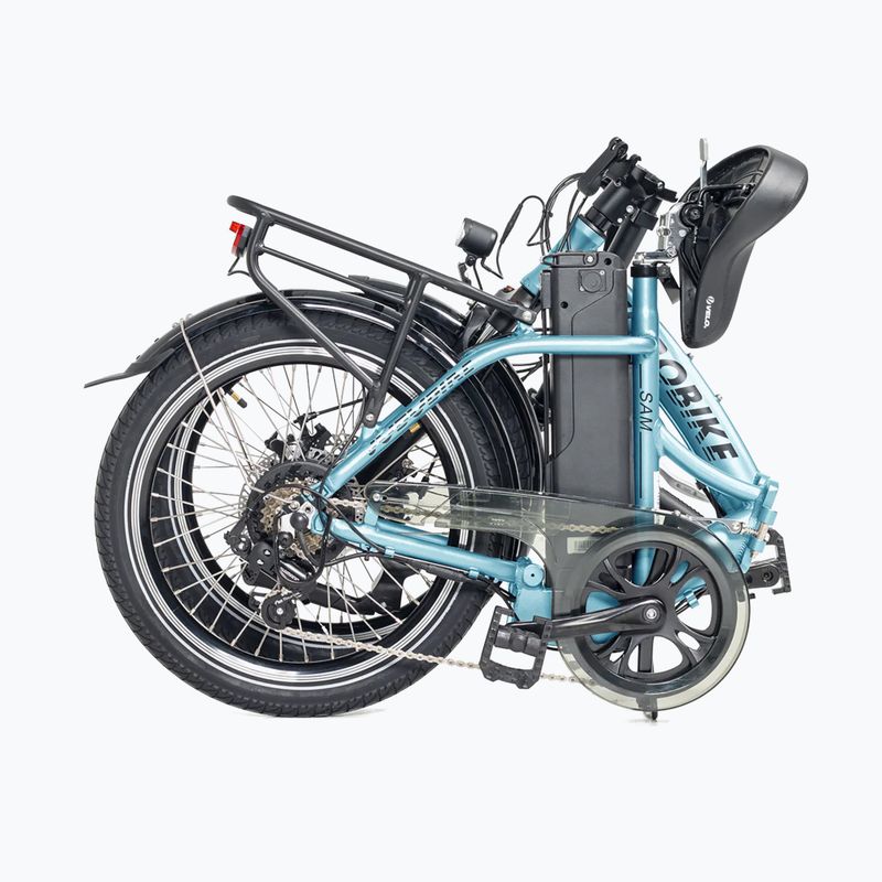 JOBOBIKE Sam 36V 13Ah 468Wh elektromos kerékpár, kék 3