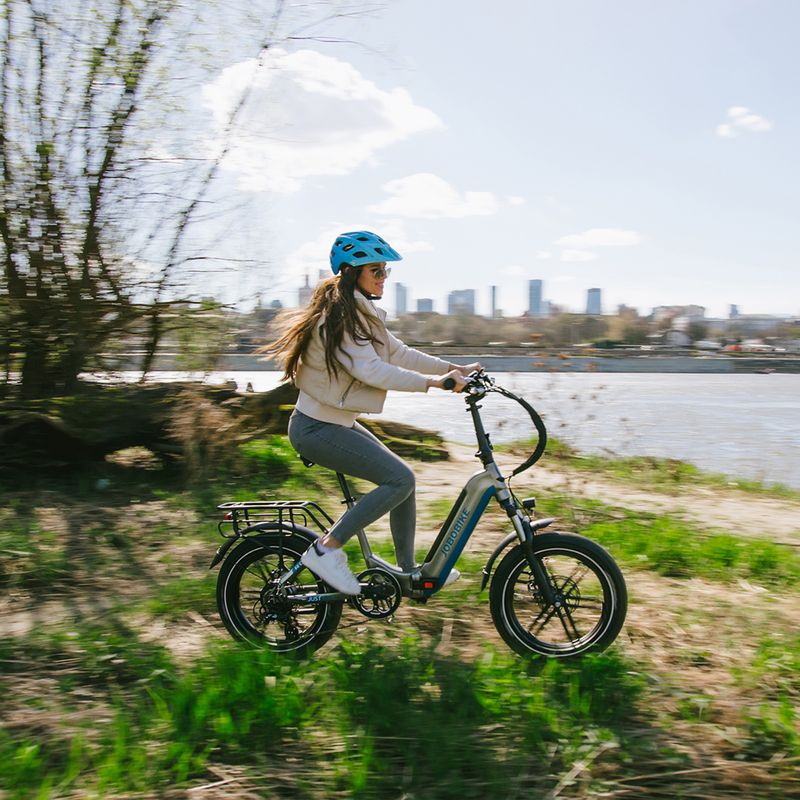JOBOBIKE Romer 48V 14Ah elektromos kerékpár, szürke 3