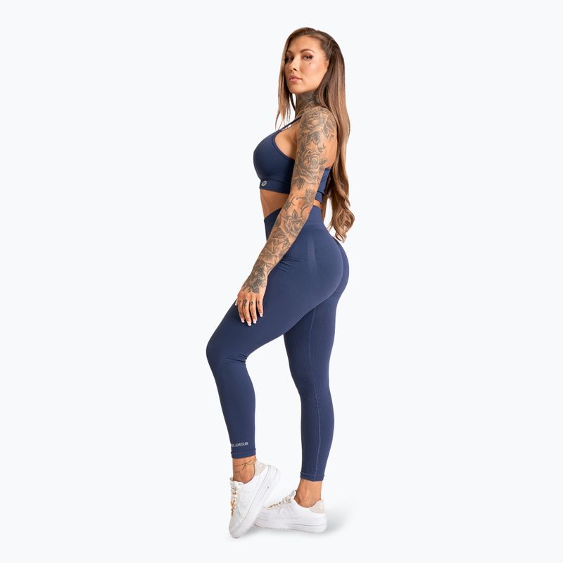 Fitness mellény Gym Glamour Push Up 2.0 denim 3