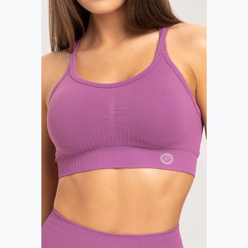 Edzés melltartó Gym Glamour Push Up 2.0 merry berry 3
