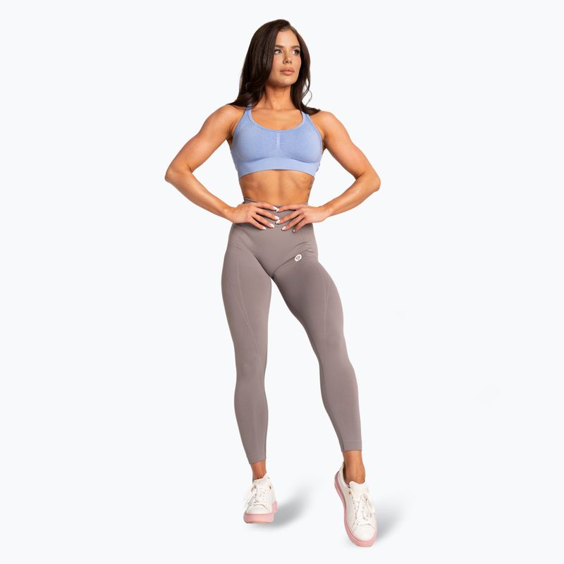 Női leggings Gym Glamour Basic Scrunch szürke 2