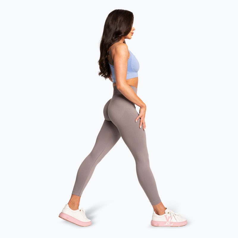 Női leggings Gym Glamour Basic Scrunch szürke 3