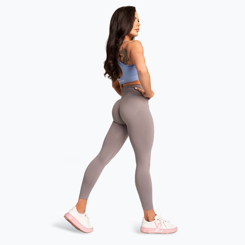 Női leggings Gym Glamour Basic Scrunch szürke 5