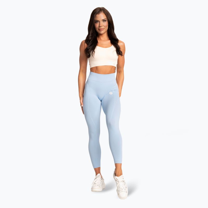 Női leggings Gym Glamour Basic Scrunch kék 2