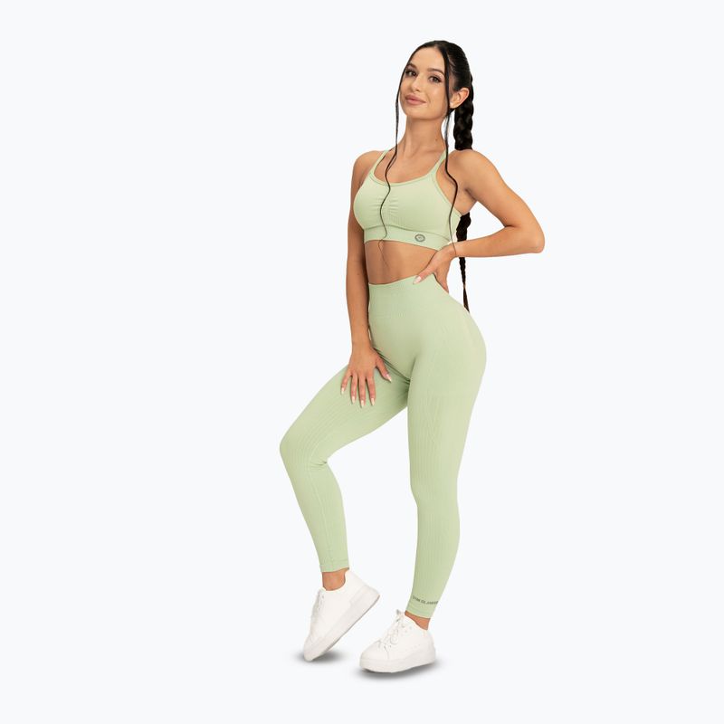 Női leggings Gym Glamour Push Up 2.0 pisztácia 2