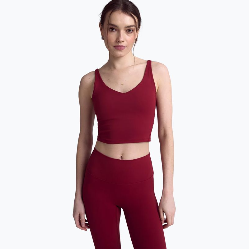 Női jóga felső JOYINME Grace red wine
