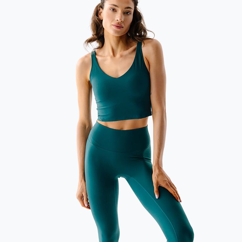 Női jóga felső JOYINME Grace noir green