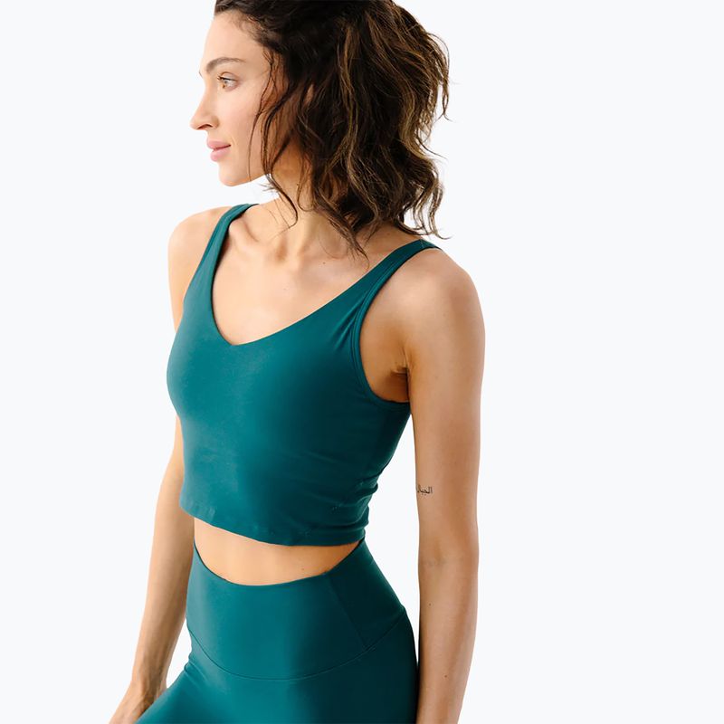Női jóga felső JOYINME Grace noir green 3