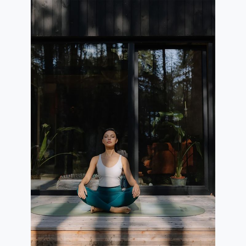 Női jógaleggingsek JoyInMe Oneness Ease 7/8 black green 4