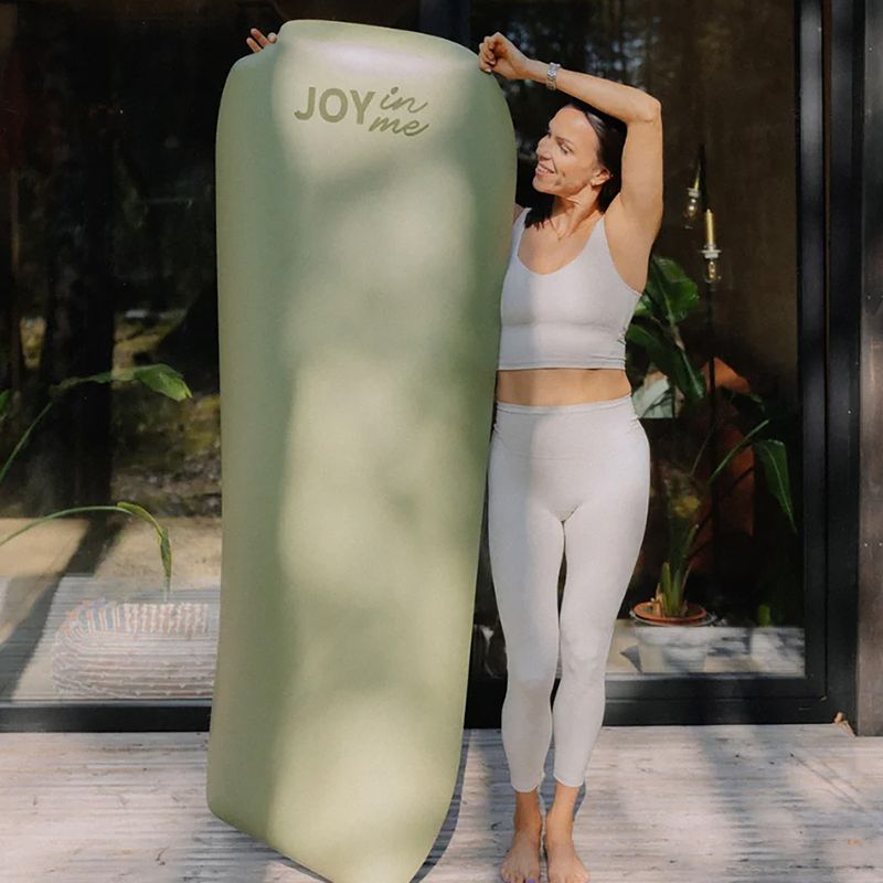 Pilates matrac JOYINME Rounded Pro light green 4