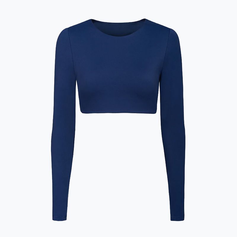 Női jóga felső JoyInMe Core Crop Top dark navy 6