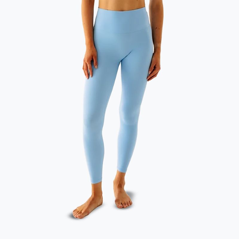 Női jógaleggingsek JoyInMe Oneness Yoga 7/8 blue chia