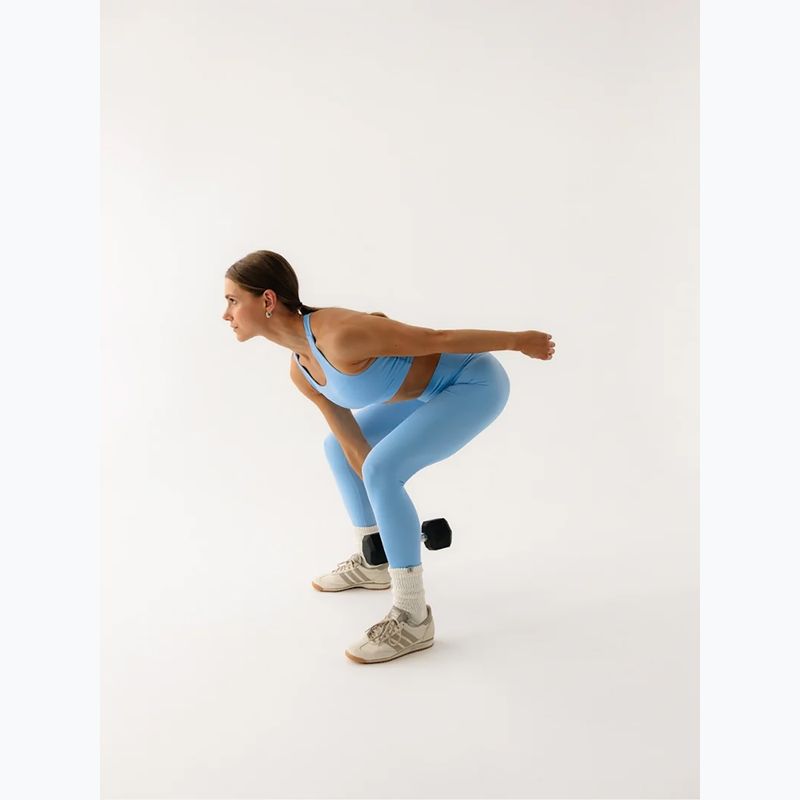Női jógaleggingsek JoyInMe Oneness Yoga 7/8 blue chia 6