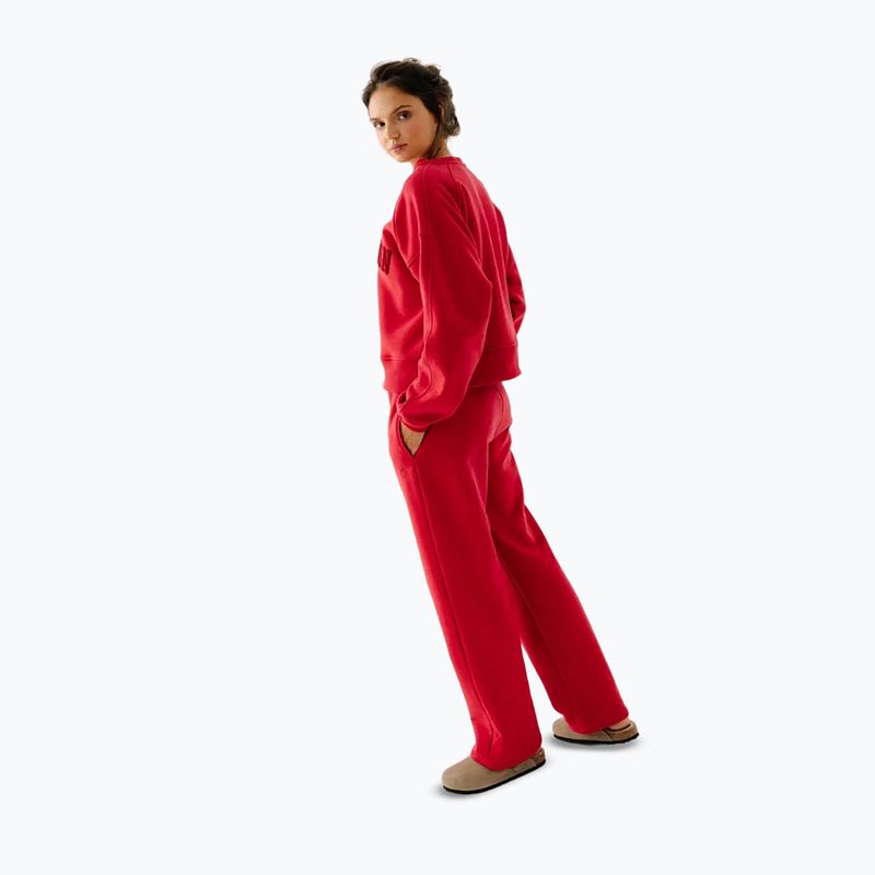 Női polár pulóver JoyInMe Classic Pullover berry crash 4