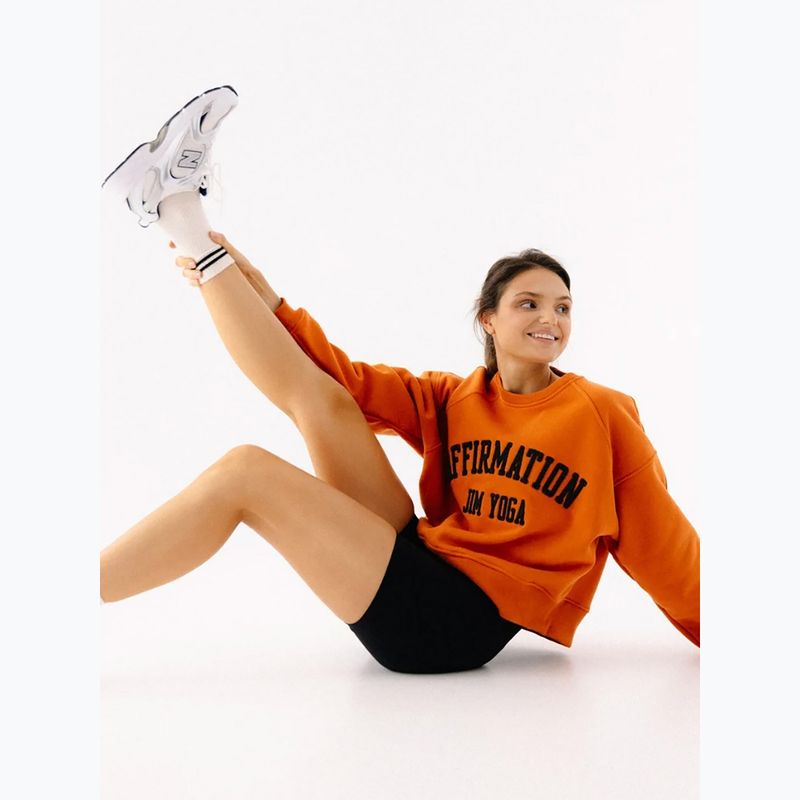 Női polár pulóver JoyInMe Classic Pullover pumpkin spice 5