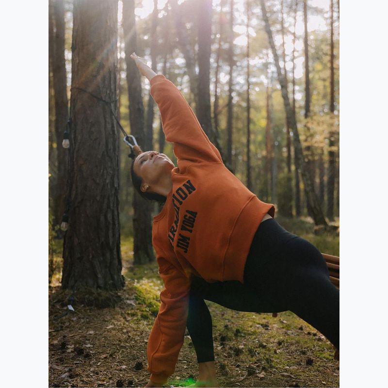 Női polár pulóver JoyInMe Classic Pullover pumpkin spice 6