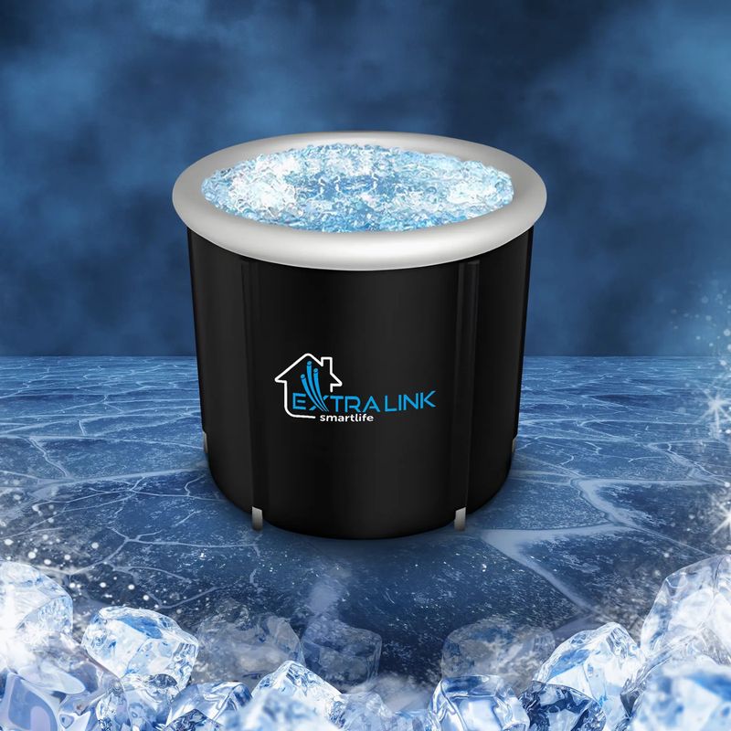 Hidegvizes merülőkád Extralink Bathtube black 2