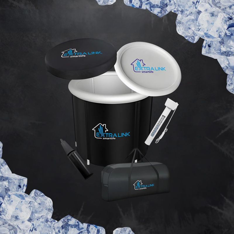 Hidegvizes merülőkád Extralink Bathtube black 3