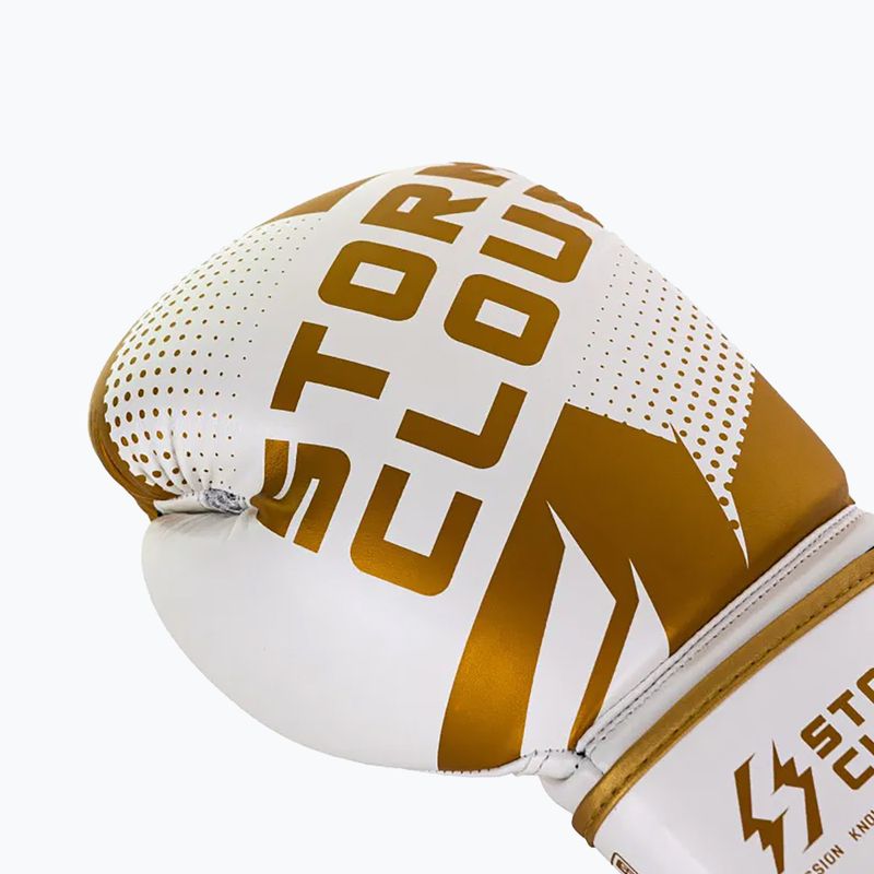 Boxkesztyű StormCloud Bolt 3.0 white/gold 6